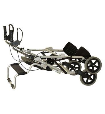 NRS Healthcare A-Series 4-Wheel Rollator – Silver