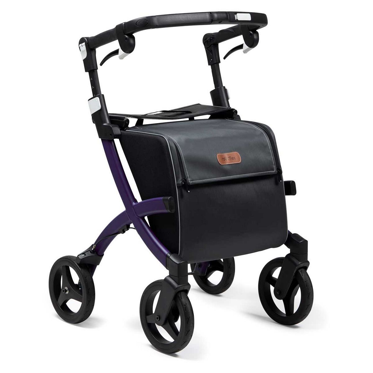 NRS Healthcare Rollz Flex Rollator 2.0 Purple
