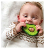 Nuby Avocado Silicone Wooden Teether