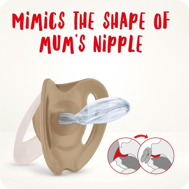 NUK Star Soother 6-18m Blue & Green 2 Pack 2 per pack