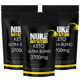 Nuke Nutrition Keto Ultra Blend 2700mg-180ct