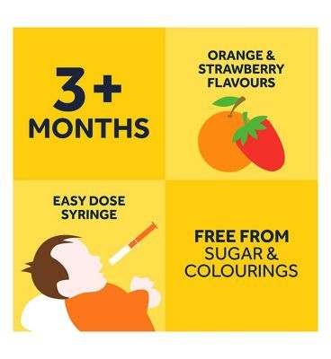 Nurofen for Children 3mths - 9yrs Ibuprofen - Strawberry 100ml