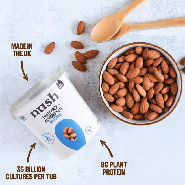 Nush Natural Almond Yoghurt   350g