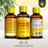 Nutravita Vitamin D3 & K2 Drops - 2000 Vegetarian Drops