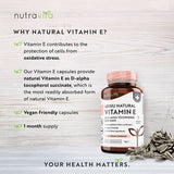 Nutravita Vitamin E 400IU Capsules - 30 Vegan Capsules
