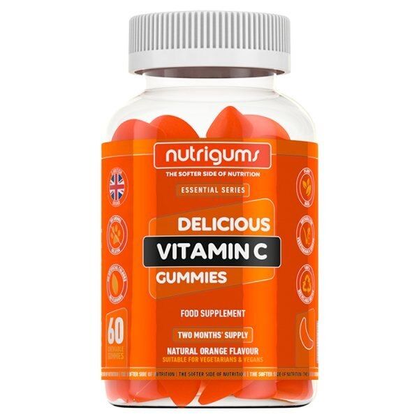 Nutrigums Vitamin C Gummies Orange - 60 Pack GOODS Superdrug