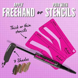 Nyx Pmu Zero To Brow Gel 12 - Black