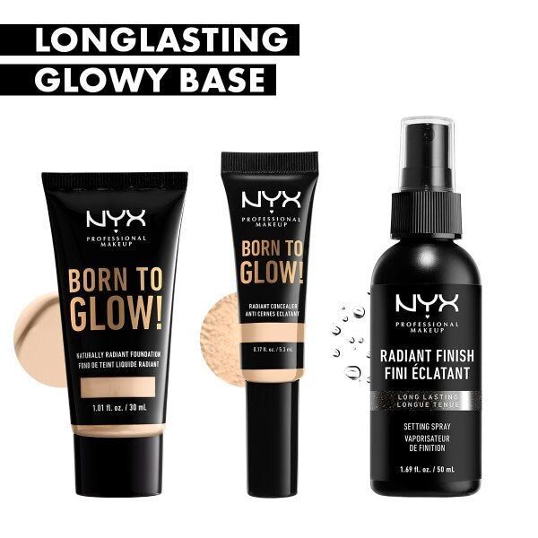 NYX Professional Makeup Born To Glow Radiant Foundation Pale