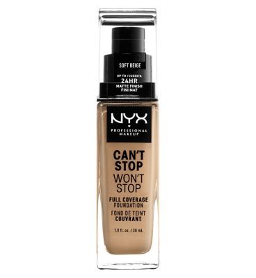 NYX Professional Makeup, Can't Stop Won't Stop Full Coverage Foundation