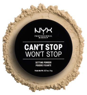 NYX Professional Makeup Can't Stop Won't Stop Setting Powder Light Medium