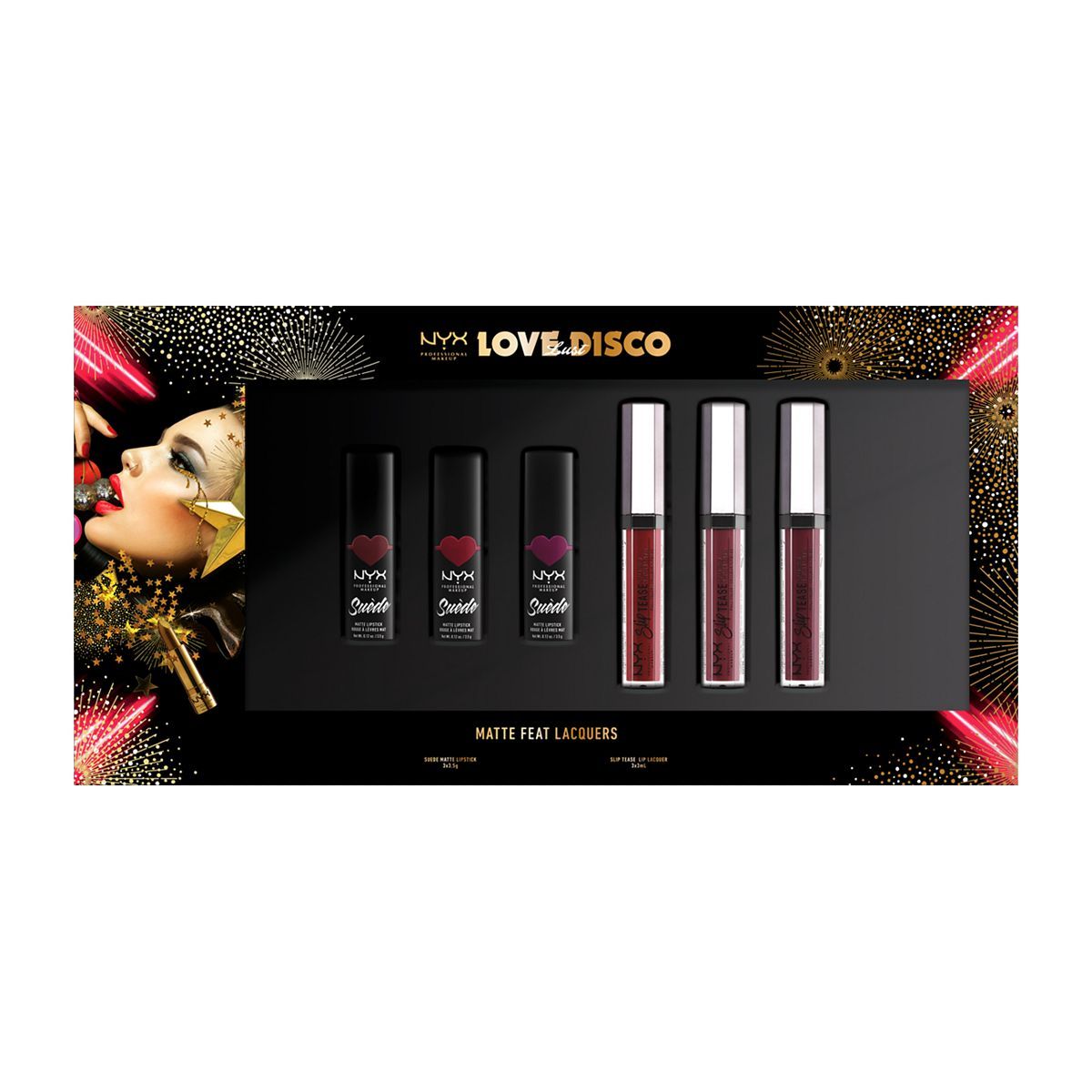 NYX Professional Makeup Cheating 'Matt' With Lacquer Lip Gift Set
