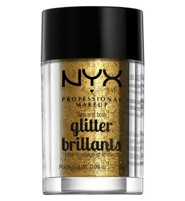 NYX Professional Makeup Face and Body Glitter Gold