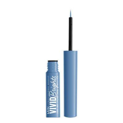 NYX Professional Makeup Vivid Brights Liquid Eyeliner colbalt crush