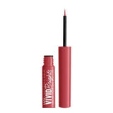 NYX Professional Makeup Vivid Brights Liquid Eyeliner on red