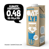 Oatly Organic Oat Drink Long Life 1L