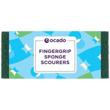 Ocado 6 Fingergrip Sponge Scourers 6 per pack