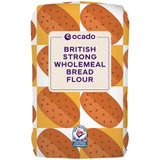 Ocado British Strong Wholemeal Bread Flour 1.5kg