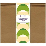 Ocado Compostable Paper Caddy Liners 8L 10 per pack