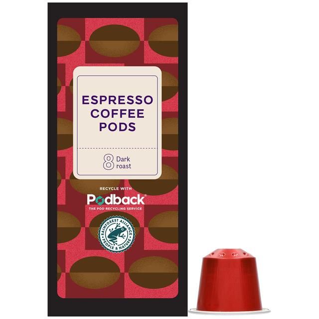 Ocado Espresso Coffee Pods 10 per pack
