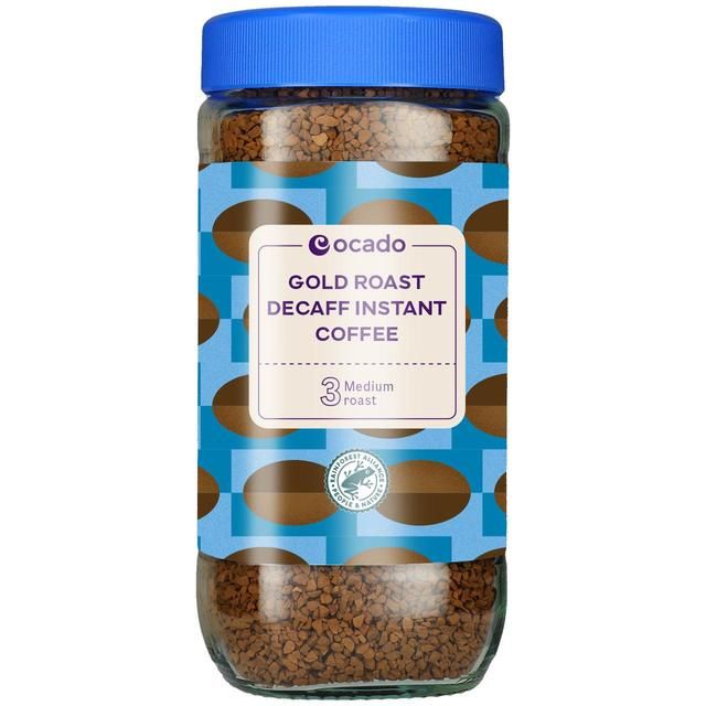 Ocado Gold Roast Decaff Instant Coffee 200g