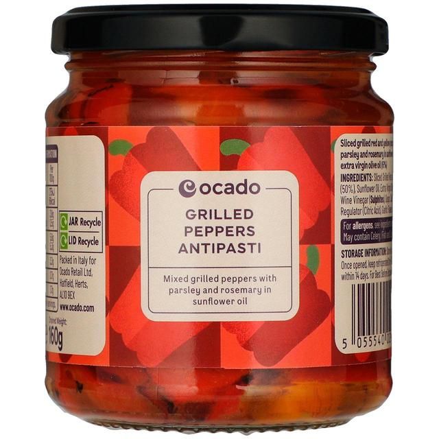Ocado Grilled Peppers Antipasti 280g