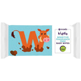 Ocado Kiddo Sensitive Fragrance Free Baby Wipes 60 per pack