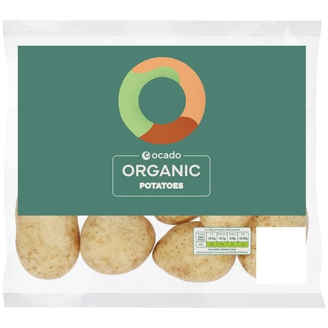 Ocado Organic British White Potatoes 2kg