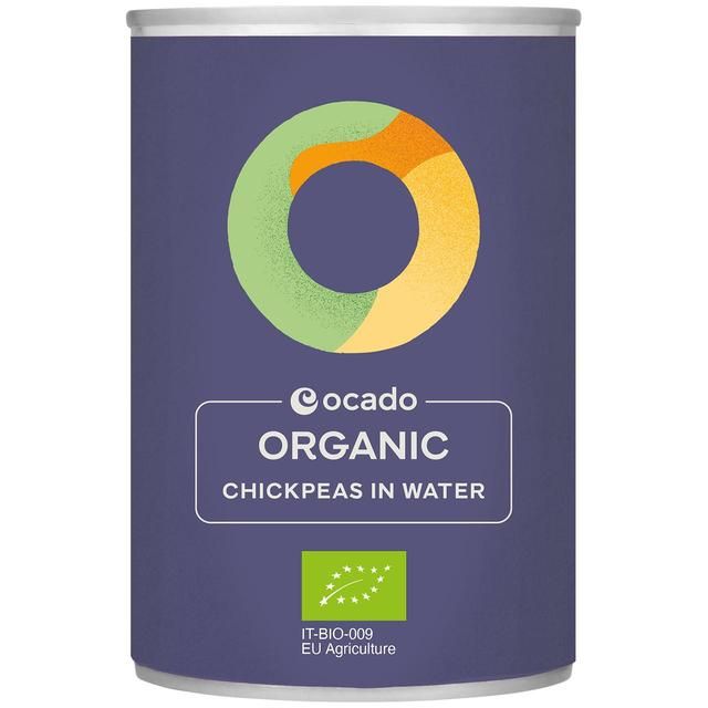 Ocado Organic Chickpeas in Water 400g