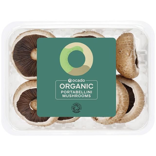 Ocado Organic Portabellini Mushrooms 200g