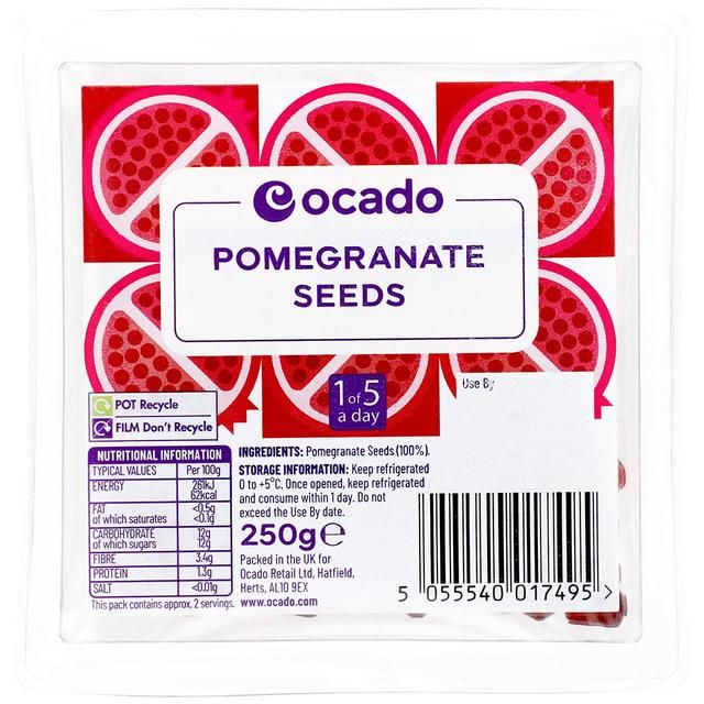 Ocado Pomegranate Seeds 250g