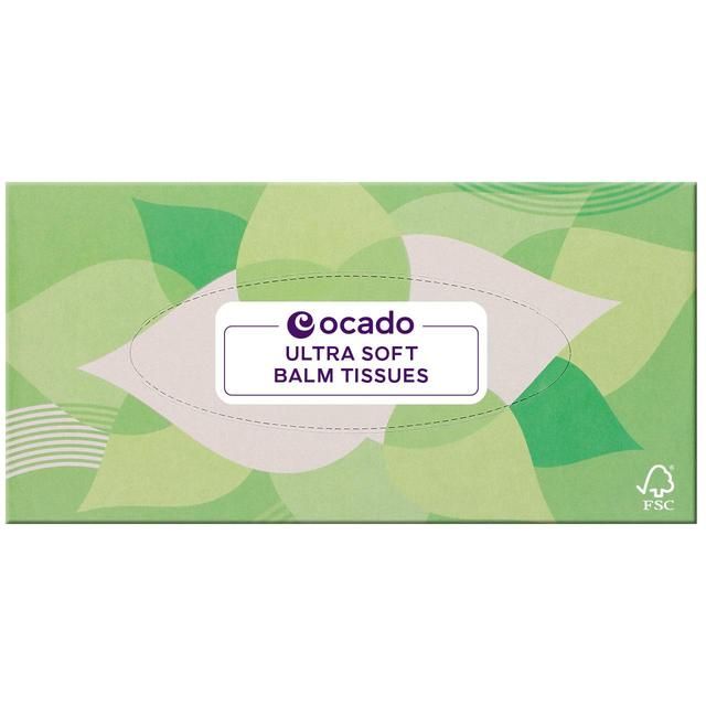 Ocado Ultra Soft Balm Tissues 72 per pack