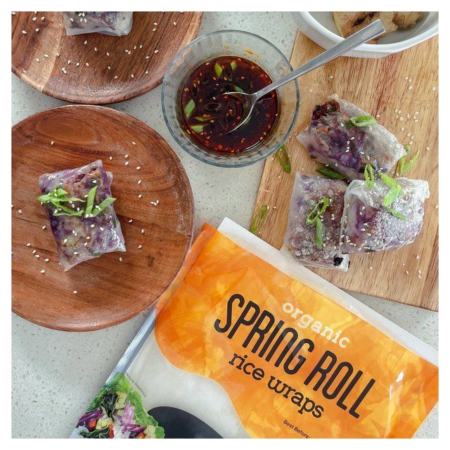 Ocean's Halo Organic Spring Roll Rice Wrap 120g