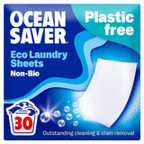 OceanSaver Eco Laundry Detergent Sheets Non Bio 30 Washes 30 per pack