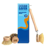OceanSaver Wooden Dishwashing Brush & replacement heads