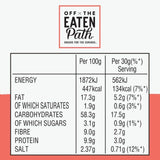 Off The Eaten Path Sour Cream Pea & Bean Sticks Sharing Bag Crisps 100g