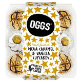 OGGS Mega Caramel and Vanilla Cupcakes 9 per pack