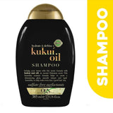 OGX Hydrate & Defrizz+ Kukui Oil pH Balanced Shampoo 385ml
