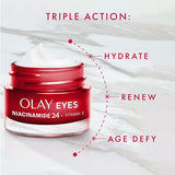 Olay Niacinamide 24 + Vitamin E Eye Cream, 15ml