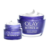 Olay Retinol Night Facial Moisturiser & Retinol Night Eye Moisturiser Bundle