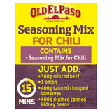 Old El Paso Chilli Seasoning Mix 39g