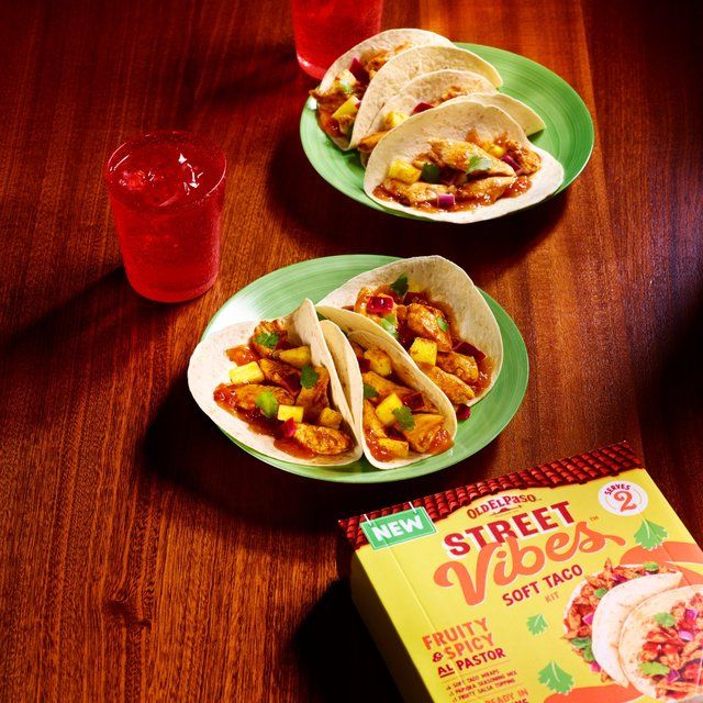 Old El Paso Street Vibes Taco Kit Al Pastor 6 x 257g
