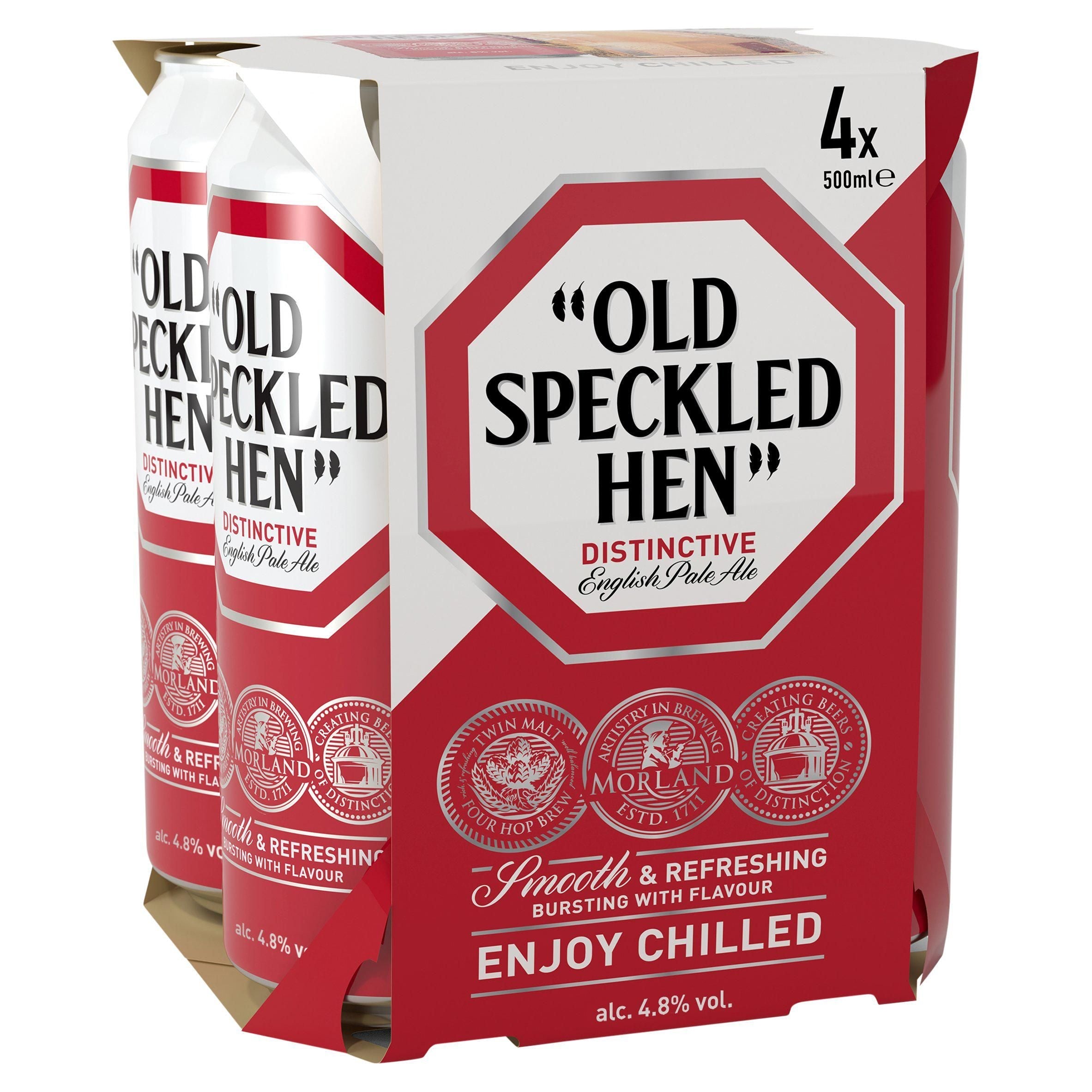 Old Speckled Hen Pale Ale Beer Cans 4x500ml