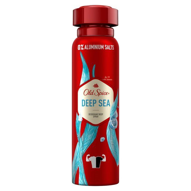 Old Spice Men's Deodorant Spray Deep Sea 150ml