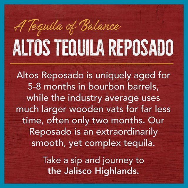 Olmeca Altos 100% Agave Reposado Tequila 70cl