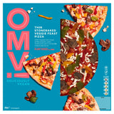 OMV! Deliciously Vegan Thin Stonebaked Vegetable Feast Vegan Pizza