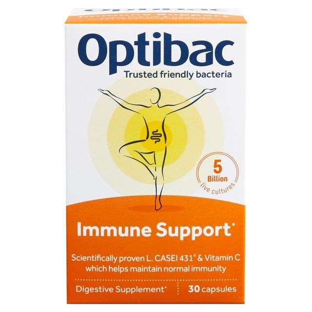 Optibac Probiotics Immune Support 30 Capsules 30 per pack