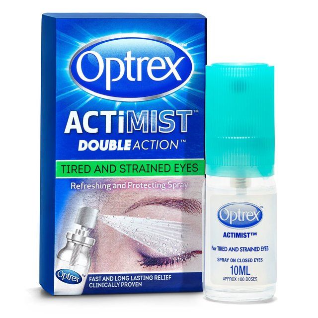 Optrex ActiMist Double Action Spray Tired Eyes 10ml