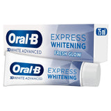 Oral-B 3D White Advanced Express Whitening Fresh Glow Toothpaste 75ml
