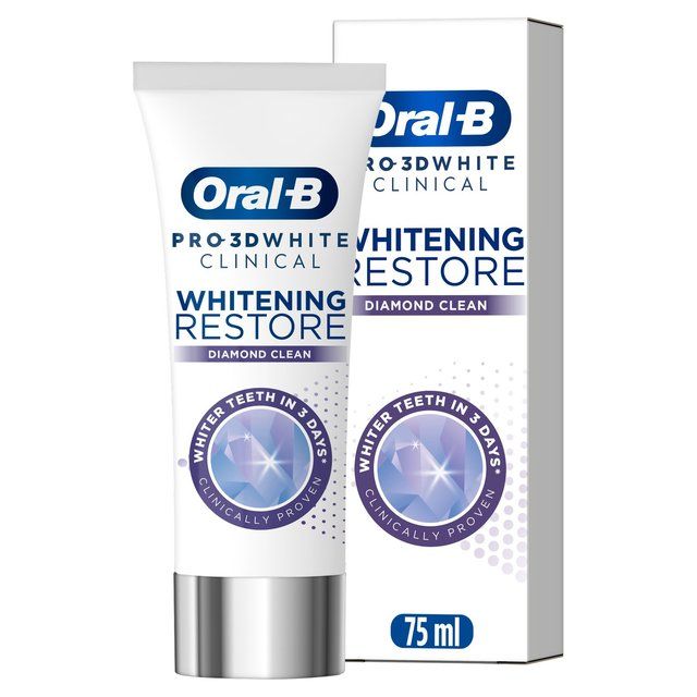 Oral B 3DW Clinical Whitening Restore Diamond Clean 70ml