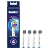 Oral-B 3DWhite Toothbrush Heads 4 per pack
